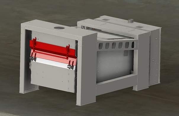 Model 3D zespołu sit czyszczalni ROTAR-1